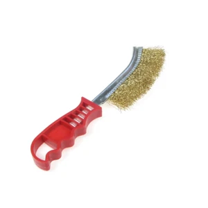 270mm Stahldrahtbürste Bremsenbürste Bremssattelbürste Stahl-Messing-Drahtbürste - Bild 1 von 1