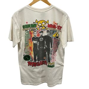 Vintage 2002 Green Day Blink 182 Pop Disaster Tour Shirt M/L