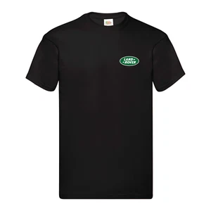 Camiseta negra de verano Land Rover para hombre de carreras de autos deportivos de motor - Imagen 1 de 4