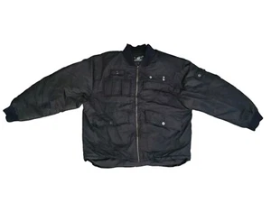 G-Unit Black Nylon Bomber Jacket Vintage Full Zip Jacket Size 2XL Vintage - Picture 1 of 11