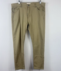Rolla's men's jeans green straight leg mid rise Rollies Slim cotton Size W36 L32 - Picture 1 of 10
