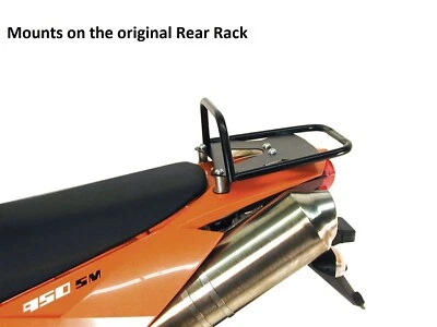 Portaequipajes/caja superior KTM 950 Supermoto - negro POR HEPCO y Becker (2005) Foto 1 de 3