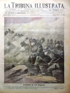 La Tribuna Illustrata 1 Ottobre 1916 WW1 San Grado Valsugana Ionescu Commercio - Bild 1 von 1