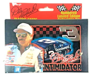 VTG 1999 Dale Earnhardt Limited Edition Playing Cards 2 Deck Tin 107,912 of 400K - Picture 1 of 11