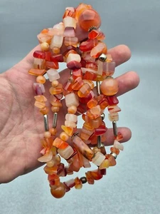 Vintage Necklace Soviet Era, Beads, Women's Jewelry USSR - Picture 1 of 13