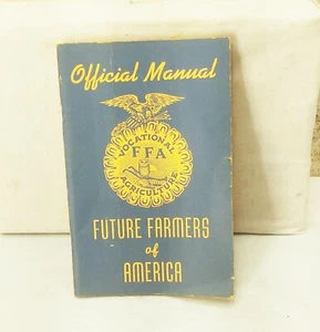 Manuale Ufficiale Futuri Agricoltori d'America 1958 Vintage FFA AGRICOLTURA - Foto 1 di 17
