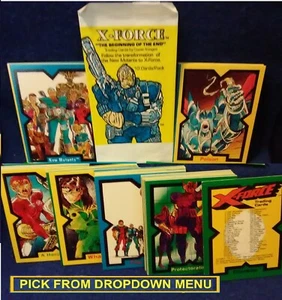 1991 Comic Images X-Force Base Trading Cards U-Pick-1 - Picture 1 of 130