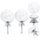 6pcs Aluminum Alloy Drawer Pulls and Knobs for Furniture (Crystal Ball)-FI
