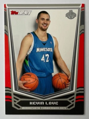 Kevin Love 2008-09 Topps Tip-Off RED ROOKIE RC #115 Timberwolves #'d /2008 - Image 1 of 2