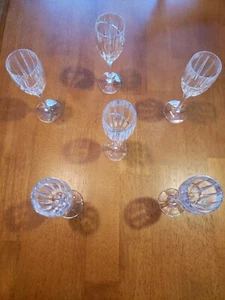 Set Of 6 Long Stem White Wine Glasses - Picture 1 of 4
