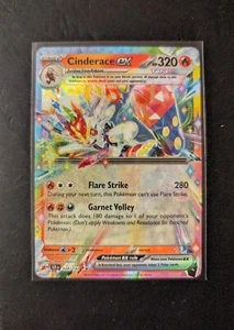 Cinderace ex 028/142 Sv07: Stellar Crown Holo - NM POKEMON TCG - Bild 1 von 2