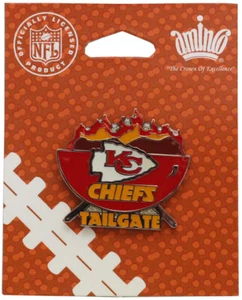 Kansas City Chiefs Lapel Pin Tailgate - Picture 1 of 1