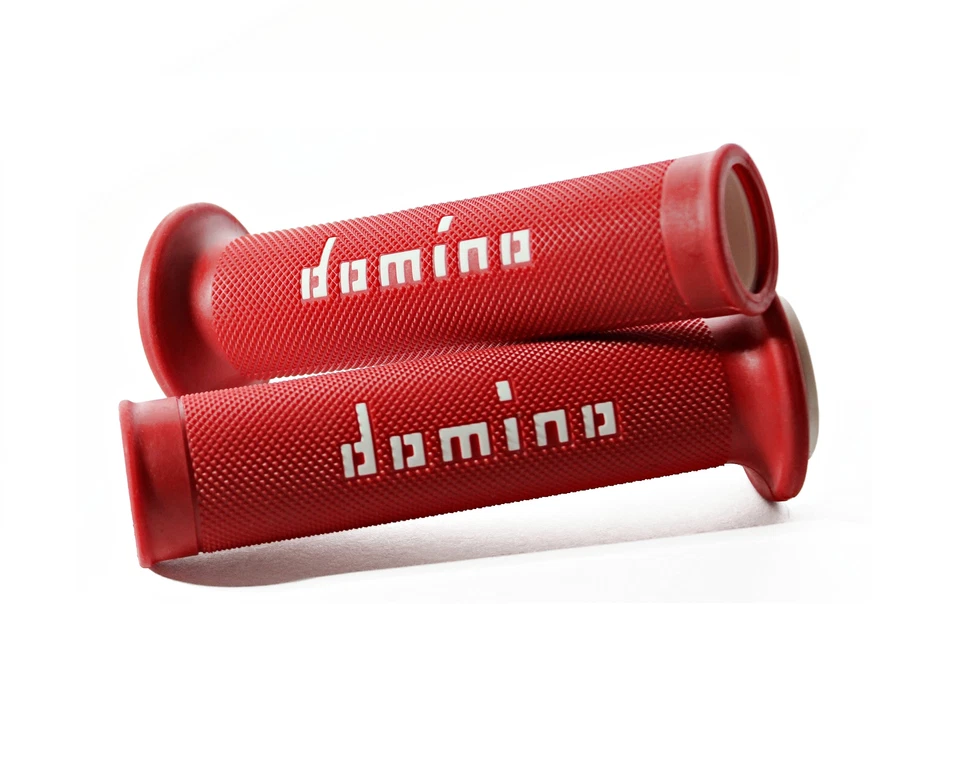 Punhos de corrida Kawasaki GPZ600 GPZ750 GPZ900 Domino A010 Handle Bar vermelho - Imagem 1 de 3