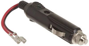 Roadpro 12V Fused Replacement Cigarette Lighter Plug with Leads (RPPS-225),Black - Picture 1 of 6