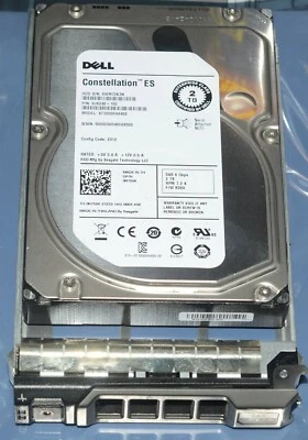 DELL 2TB 7.2K 6Gb/s LFF 3.5" SAS HARD DRIVE 0R755K ST32000444SS - Image 1 of 4
