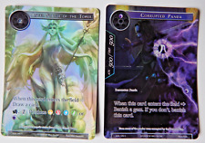 FORCE OF WILL ADVENT OF THE DEMON KING ANGEL STATUE TOWER & CORRUPTED PANDA ,ART