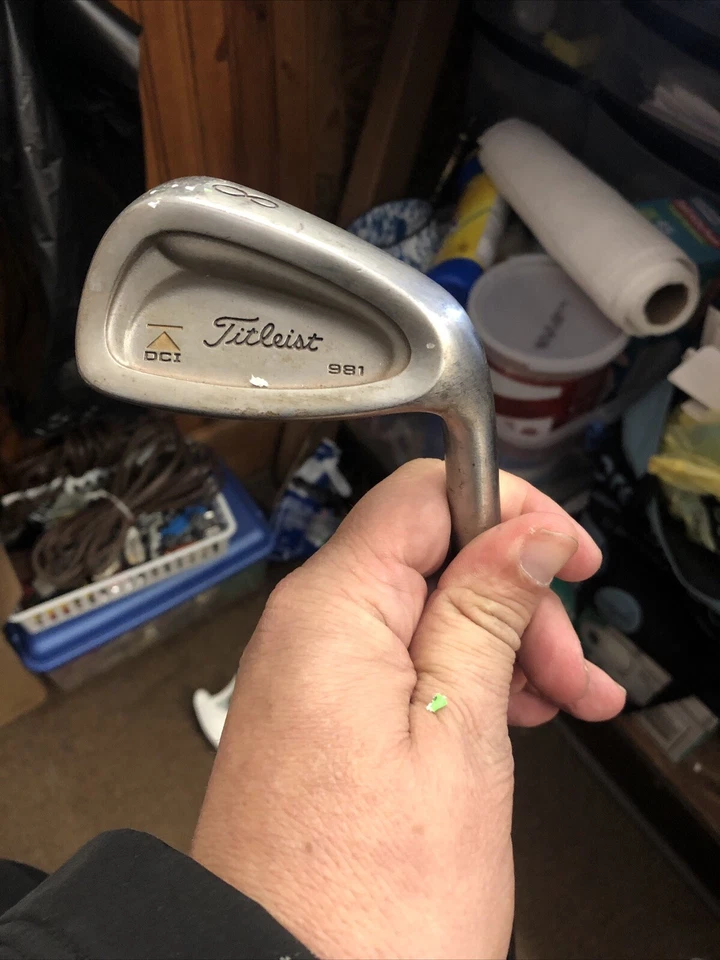 TItleist DCI 981 Gold Classic 8 Iron RH Men's Stiff Steel 36" Good  Grip Nice  - Image 1 of 4