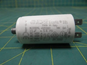 ICAR Ecofill MLR25PRL 45253051 Capacitor 2.5UF R-10-40A AC 400/450/500V 56-60Hz - Picture 1 of 3
