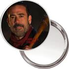 NEW Unique Handbag Mirror, Image of Negan -"Lucille is Thirsty" The Walking Dead