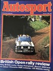 Autosport Magazin 1. Januar 1981 British Open Rally Review Test Ford Escort XR3