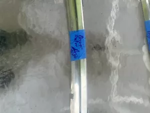 1970 oldsmobile 98 Outer Drip Rail 4 Door Post Driverside - Picture 1 of 2