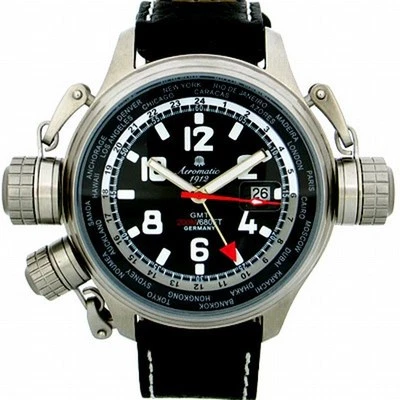 GERMAN XXL SWISS-GMT-movement-Worldtour protecting crowns system A1300 - Image 1 of 4