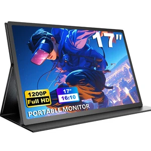 UPERFECT 17.3" 4K Portable Gaming Monitor 3840*2160 Game Display 16:9 HDMI USB C - Picture 1 of 10
