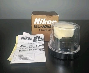 Vintage Nikon EL Nikkor 50mm F/2.8 Enlargement Lens - Gor Parts  - Picture 1 of 6