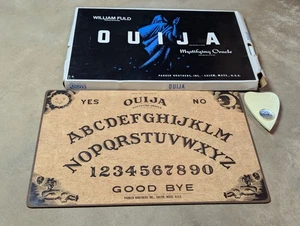 Vintage 1960's William Fuld Mystifying Oracle Ouija Board Parker Brothers w Box - Picture 1 of 11