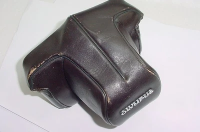 Funda de cuero marrón Olympus 1,4 N para cámaras OM-1, OM-2, MO-1n, OM-2n, OM-4 Foto 1 de 4