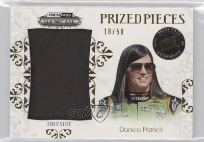 2012 Press Pass Showcase Prized Pieces Memorabilia Gold /50 Danica Patrick - Image 1 of 2