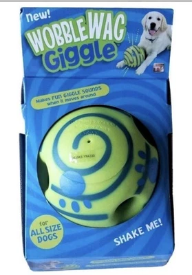Brinquedo bola de cachorro Wobble Wag Giggle Shake Me Wg011212 - Imagem 1 de 4