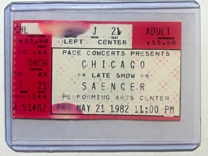 ORIGINAL USED CONCERT TICKET JOURNEY ROCK 'N ROLL SUPER BOWL 1983 NEW ORLEANS 21 - Picture 1 of 2