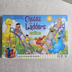 Milton Bradley Chutes And Ladders Sesame Street Edition 2004 Complete Pre-owned - Picture 1 of 14