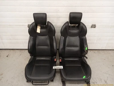 Hyundai Genesis COUPE Pair Of Left & Right Front Leather Seat Black Fits 09-12 - Image 1 of 4