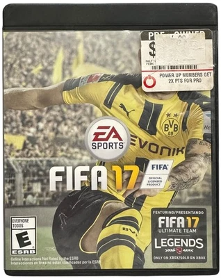 FIFA 17 Xbox One Complete EA Sports 2016 Soccer Game Featuring Marco Reus Cover - Image 1 of 4