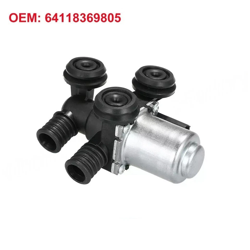 64118369805 Válvula de agua de calefacción aire acondicionado para BMW Serie 3 5 E39 E46 E83 Foto 1 de 4