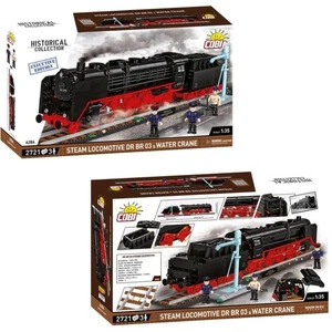 Dampflok DR BR 03 & Wasserkran Backsteinmodell - COBI 6286 - 2721 Steine - Bild 1 von 5