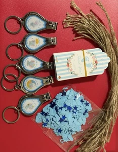 35 Set Baby Schlüsselanhänger mit Nagelknipser und Flaschenöffner Babyparty Gastgeschenke f... - Bild 1 von 6