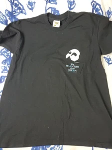 Vintage The Phantom Of The Opera Shirt Mens L LARGE Black 80S 90S Tee 1986 - Picture 1 of 5