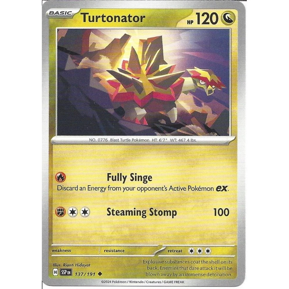 Turtonator 137/191 Sv08: Surging Sparks Regular - Image 1 of 1