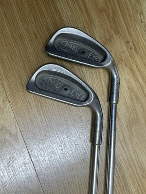 Ping Eye 2 Black Dot 3 & 4 Irons Set SOME RUST SEE PHOTOS - Image 1 of 4