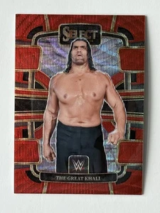 2024 Panini Select WWE Legends The Great Khali /99 Red Wave Concourse #51 - Picture 1 of 3