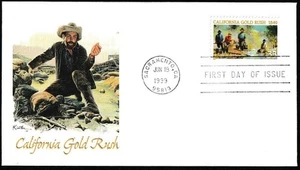 USA 1999 FDC- California Gold Rush - Picture 1 of 2