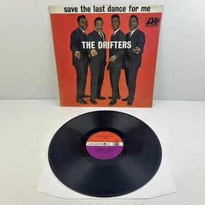 The Drifters Save The Last Dance For Me Vinyl LP Record 1967 UK Album Plum Label - Picture 1 of 23