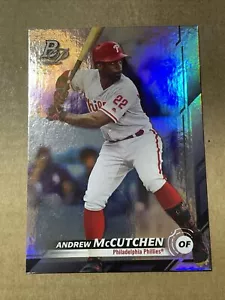 2019 Bowman Platinum Andrew McCutchen Philadelphia Phillies #64 - Picture 1 of 5