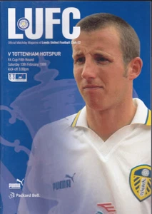 1998/99 LEEDS UNITED V TOTTENHAM HOTSPUR 13-02-1999 FA CUP 5TH ROUND - Bild 1 von 1