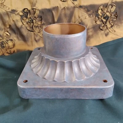 Suporte de coluna FEISS PIER-MT-WP Pier Mount, 6 polegadas quadrada, pátina resistente - Imagem 1 de 4