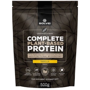 Solve Labs Vanilla Protein Complete Plant-Based Protein, 500 g - Picture 1 of 2