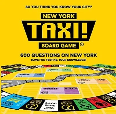 Taxi Board Game New York Edition Test Your Knowledge Family Games - Image 1 of 4